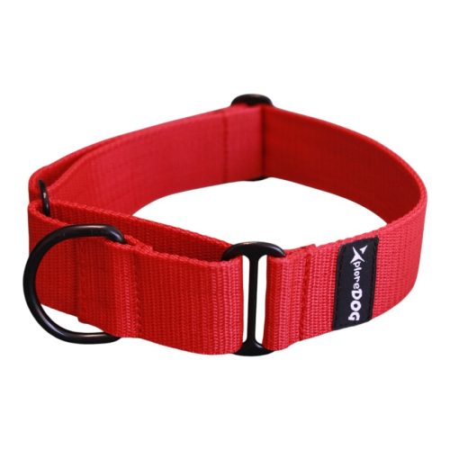 basic félfojtó nyakörv piros