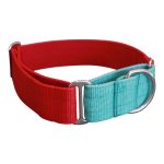 basic félfojtó nyakörv piros-menta