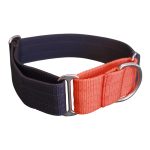 basic félfojtó nyakörv szürke-narancs