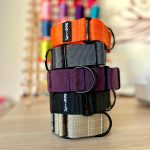 basic félfojtó nyakörv babakék-fekete