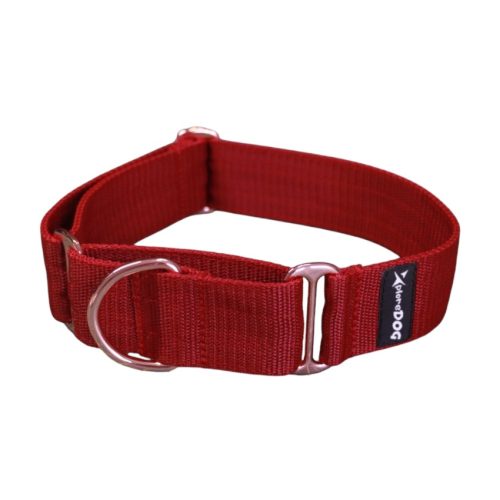 basic félfojtó nyakörv bordó