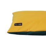 Lazy soft kutyafekhely, sárga-sötétzöld