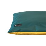 Lazy soft kutyafekhely, sárga-sötétzöld