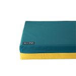 Lazy comfort kutyafekhely, sötétzöld-sárga