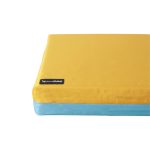 Lazy comfort kutyafekhely, világoskék-sárga