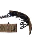 Szöges fojtó nyakörv takaró khaki