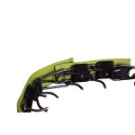 Szöges fojtó nyakörv takaró zöld