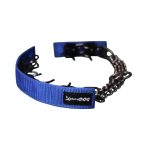 Szöges fojtó nyakörv takaró sötétkék