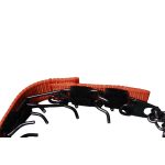 Szöges fojtó nyakörv takaró narancs