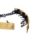 Szöges fojtó nyakörv takaró citrom