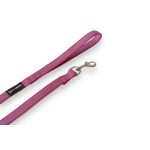 Gumis póráz rózsaszín 200cm