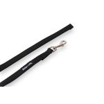 Gumis póráz fekete 8m