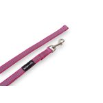 Gumis póráz rózsaszín 120cm