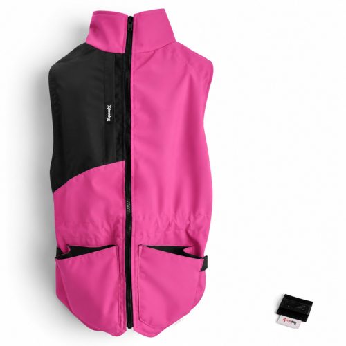 kiképző mellény és mágneses konzol- magenta