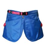 Kék- pink tréning szoknya, nyakörv szett