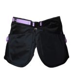 FEKETE-LEVENDULA tréning szoknya, nyakörv szett