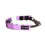 FEKETE-LEVENDULA tréning szoknya, nyakörv szett