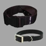 fekete nyakörv szett