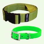 zöld nyakörv szett