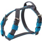  Szürke hám, nyakörv, póráz szett 