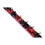 Szöges nyakörv takaró piros