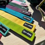 Szöges csatos nyakörv takaró sötétkék