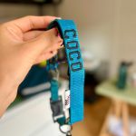 Szöges csatos nyakörv takaró barna