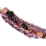  Szöges csatos nyakörv takaró oldalfallal vlora