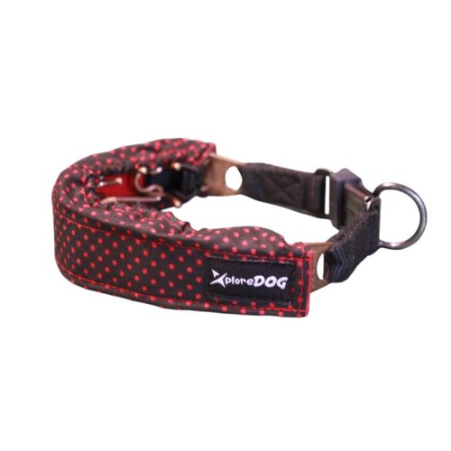  Szöges csatos nyakörv takaró oldalfallal bruchem