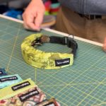  Szöges csatos nyakörv takaró oldalfallal bruchem