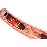  Szöges csatos nyakörv takaró oldalfallal  róma